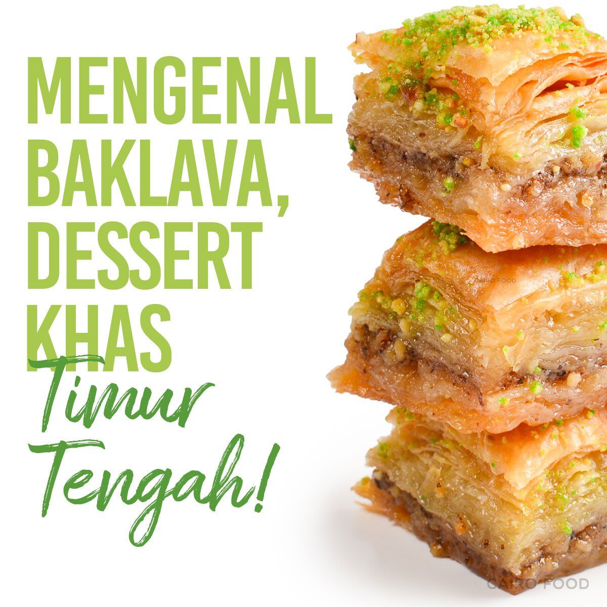 mengenal baklava dessert asli khas timur tengah