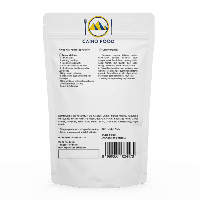 Cape Malay Curry Powder (Bumbu Kari Cape Malay)