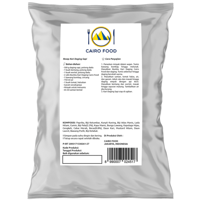 Meat Curry Powder (Bumbu Kari Daging)