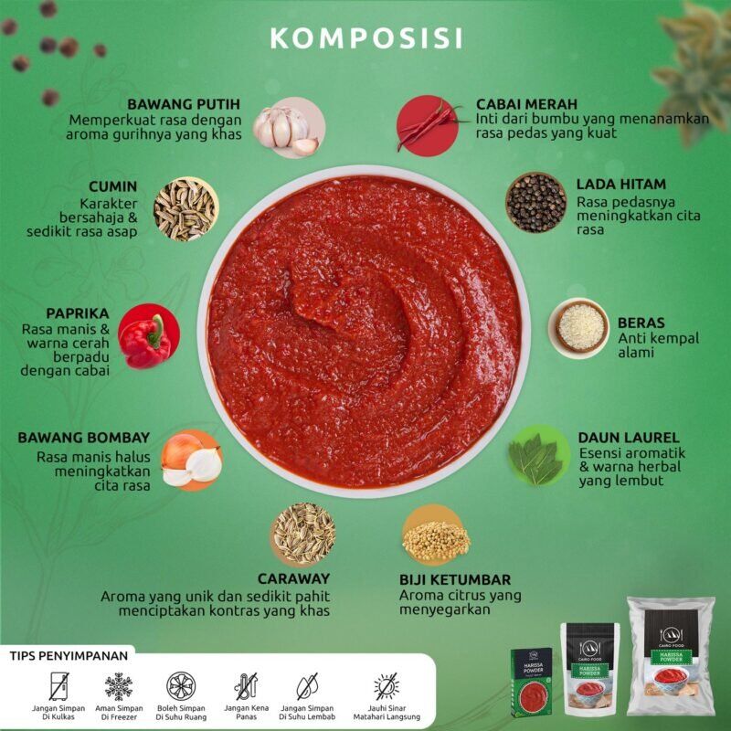 Harissa Powder (Bubuk Harissa)