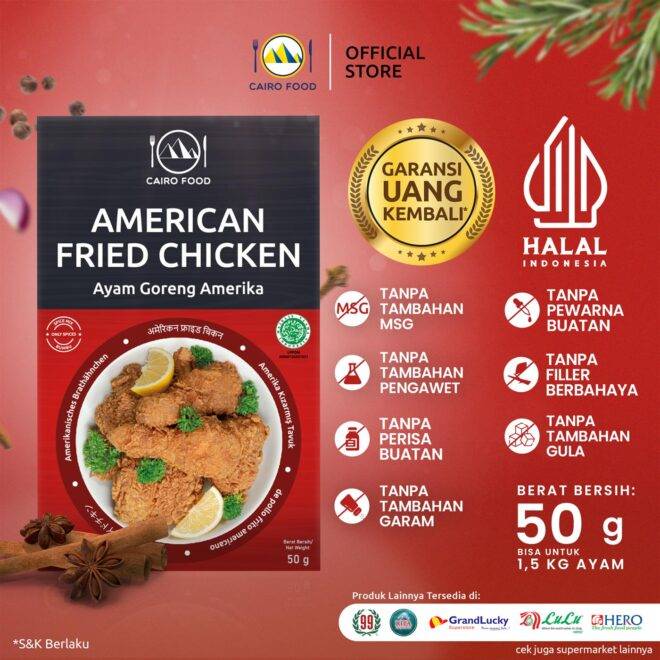 American Fried Chicken Spice Mix (Bumbu Ayam Goreng Amerika)