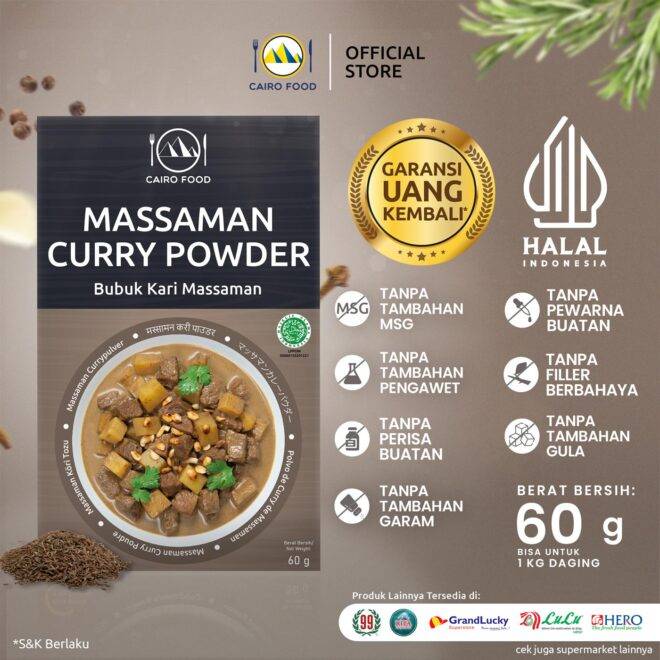 Massaman Curry Powder (Bumbu Kari Massaman)