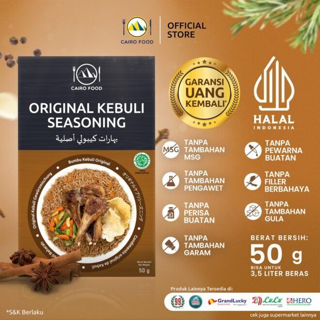 Original Kebuli Seasoning (Bumbu Kebuli Original)