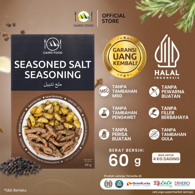 Seasoned Salt Seasoning (Garam Berbumbu)