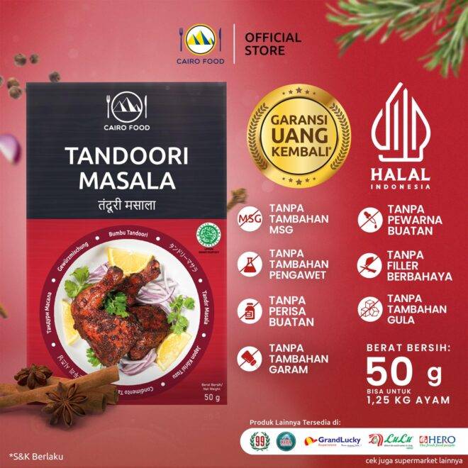 Tandoori Masala (Bumbu Tandoori)