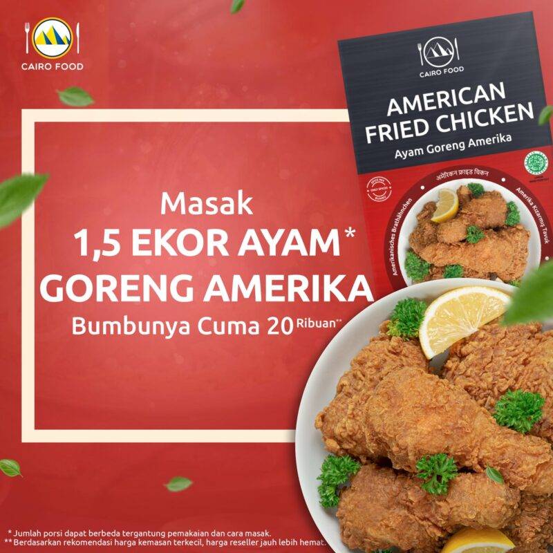 American Fried Chicken Spice Mix (Bumbu Ayam Goreng Amerika)