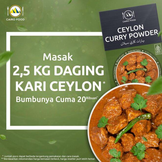 Ceylon Curry Powder (Bumbu Kari Ceylon)