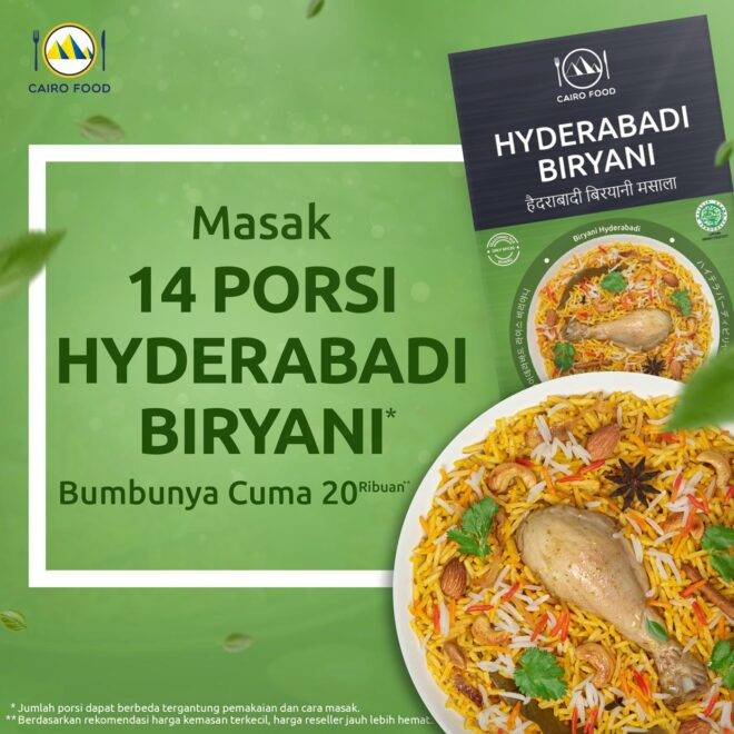 Hyderabadi Biryani Seasoning (Bumbu Biryani Hyderabadi)