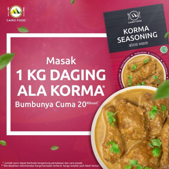 Korma Seasoning (Bumbu Korma)