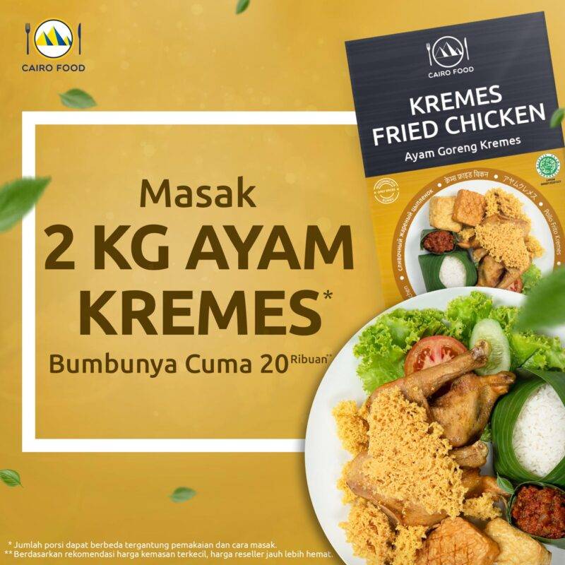 Kremes Fried Chicken Seasoning (Bumbu Ayam Goreng Kremes)