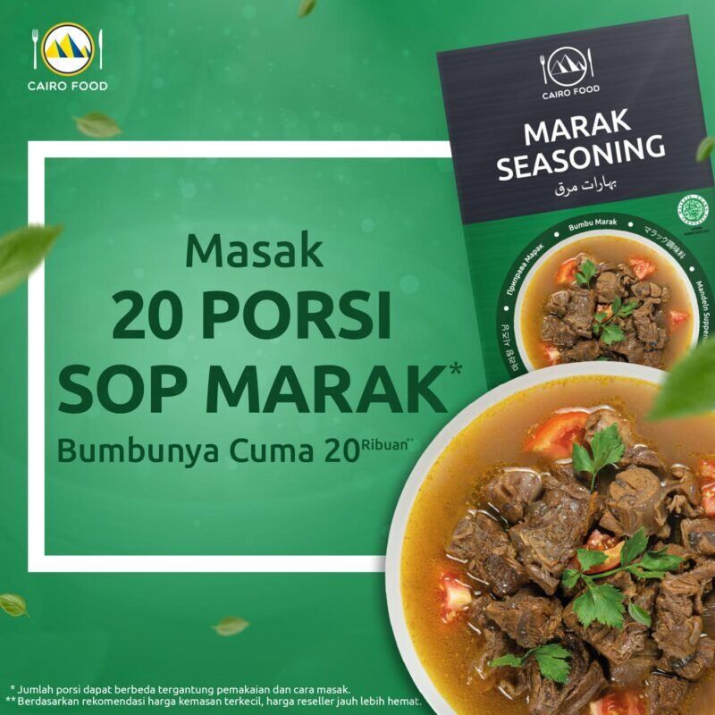 Marak Soup Seasoning (Bumbu Sop Marak)