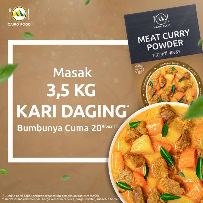 Meat Curry Powder (Bumbu Kari Daging)