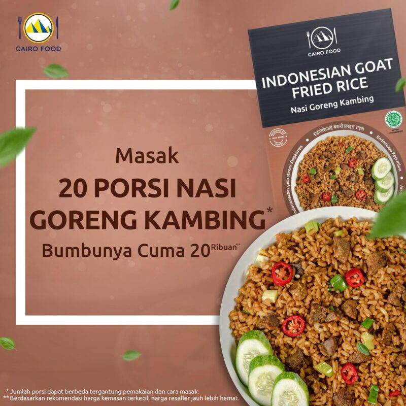 Indonesian Goat Fried Rice (Bumbu Nasi Goreng Kambing)