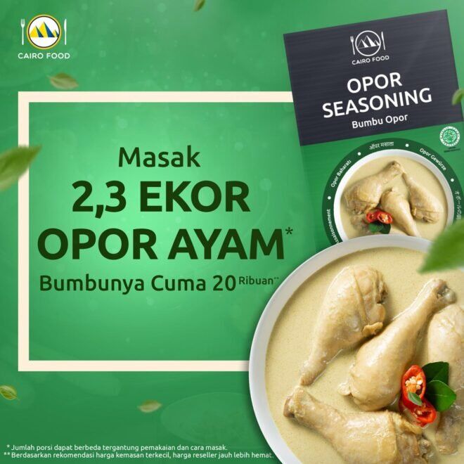 Opor Seasoning (Bumbu Opor)