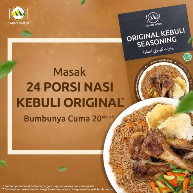 Original Kebuli Seasoning (Bumbu Kebuli Original)