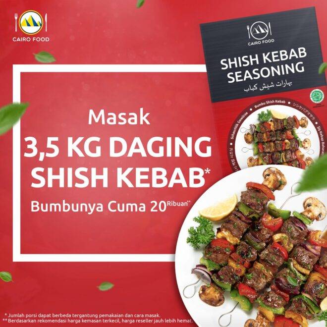 Shish Kebab Seasoning (Bumbu Shish Kebab)