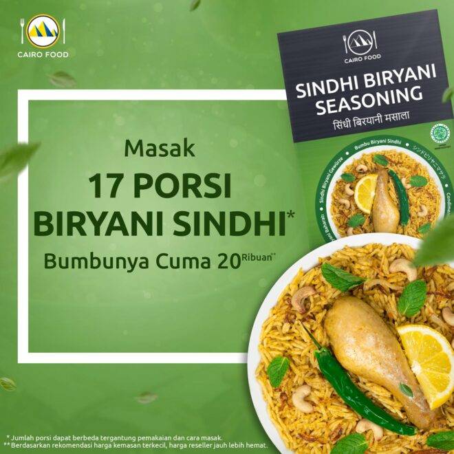 Sindhi Biryani Seasoning (Bumbu Biryani Sindhi)