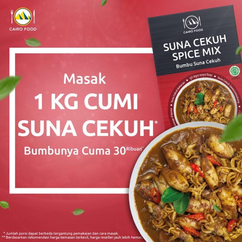 Suna Cekuh Spice Mix (Bumbu Suna Cekuh)