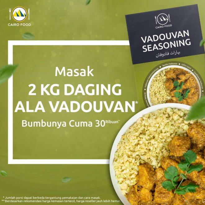 Vadouvan Seasoning (Bumbu Vadouvan)