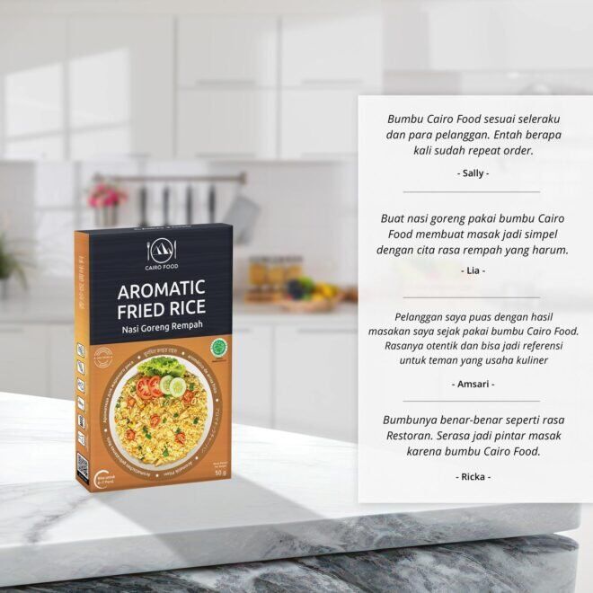 Aromatic Fried Rice Seasoning (Nasi Goreng Rempah Aromatic)