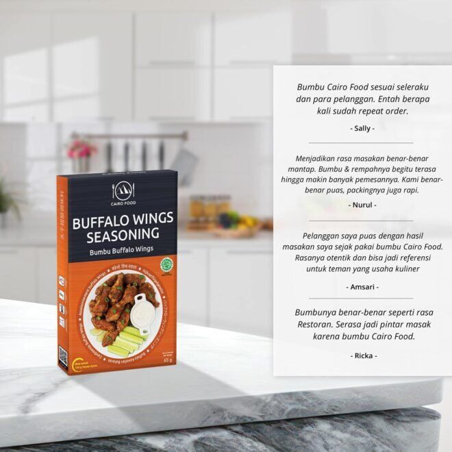 Buffalo Wings Seasoning (Bumbu Buffalo Wings)