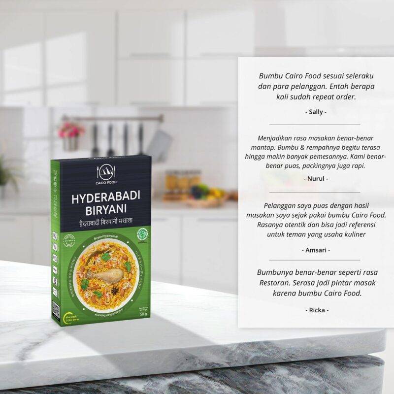 Hyderabadi Biryani Seasoning (Bumbu Biryani Hyderabadi)