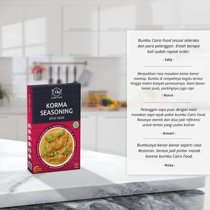 Korma Seasoning (Bumbu Korma)