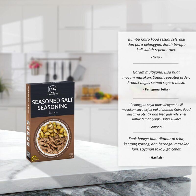 Seasoned Salt Seasoning (Garam Berbumbu)