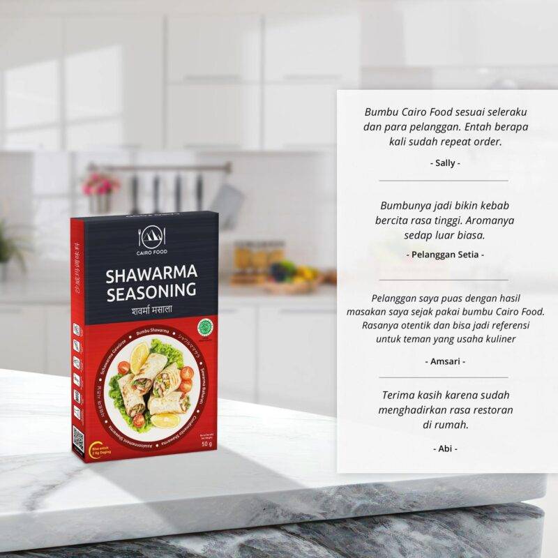 Shawarma Seasoning (Bumbu Shawarma)