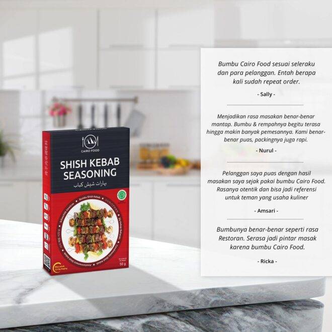 Shish Kebab Seasoning (Bumbu Shish Kebab)