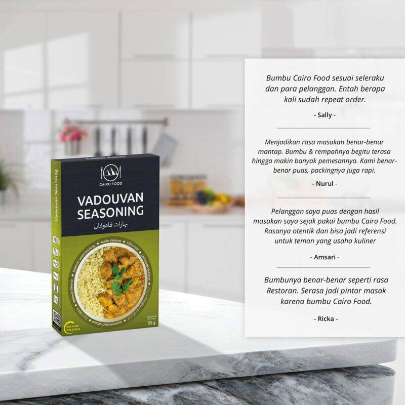 Vadouvan Seasoning (Bumbu Vadouvan)