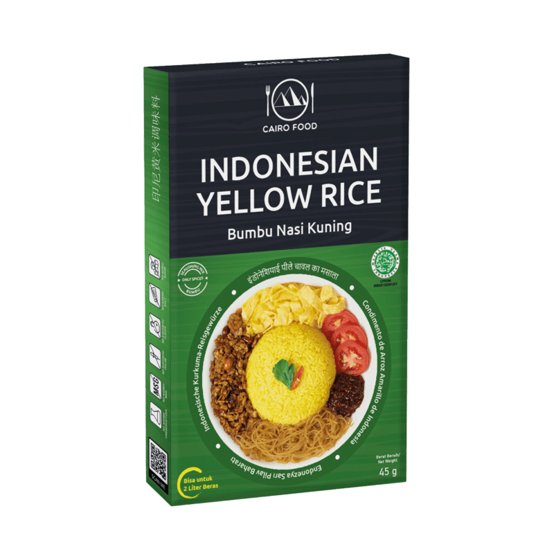 Indonesian Yellow Rice Seasoning (Bumbu Nasi Kuning)