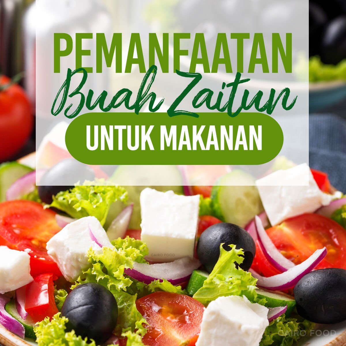 pemanfaatan buah zaitun untuk makanan