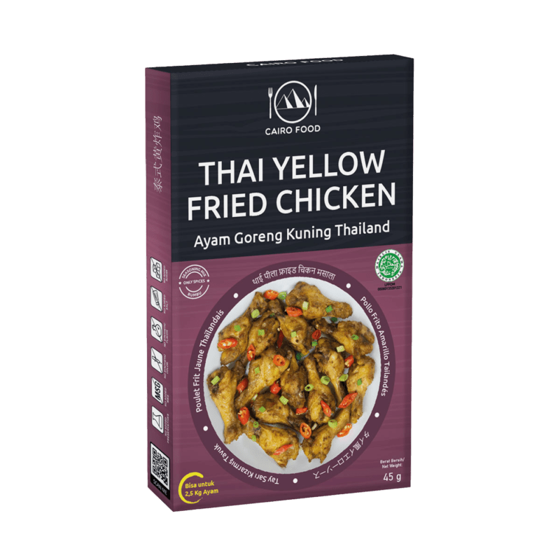 Thai Yellow Fried Chicken Seasoning (Bumbu Ayam Goreng Kuning Thailand)