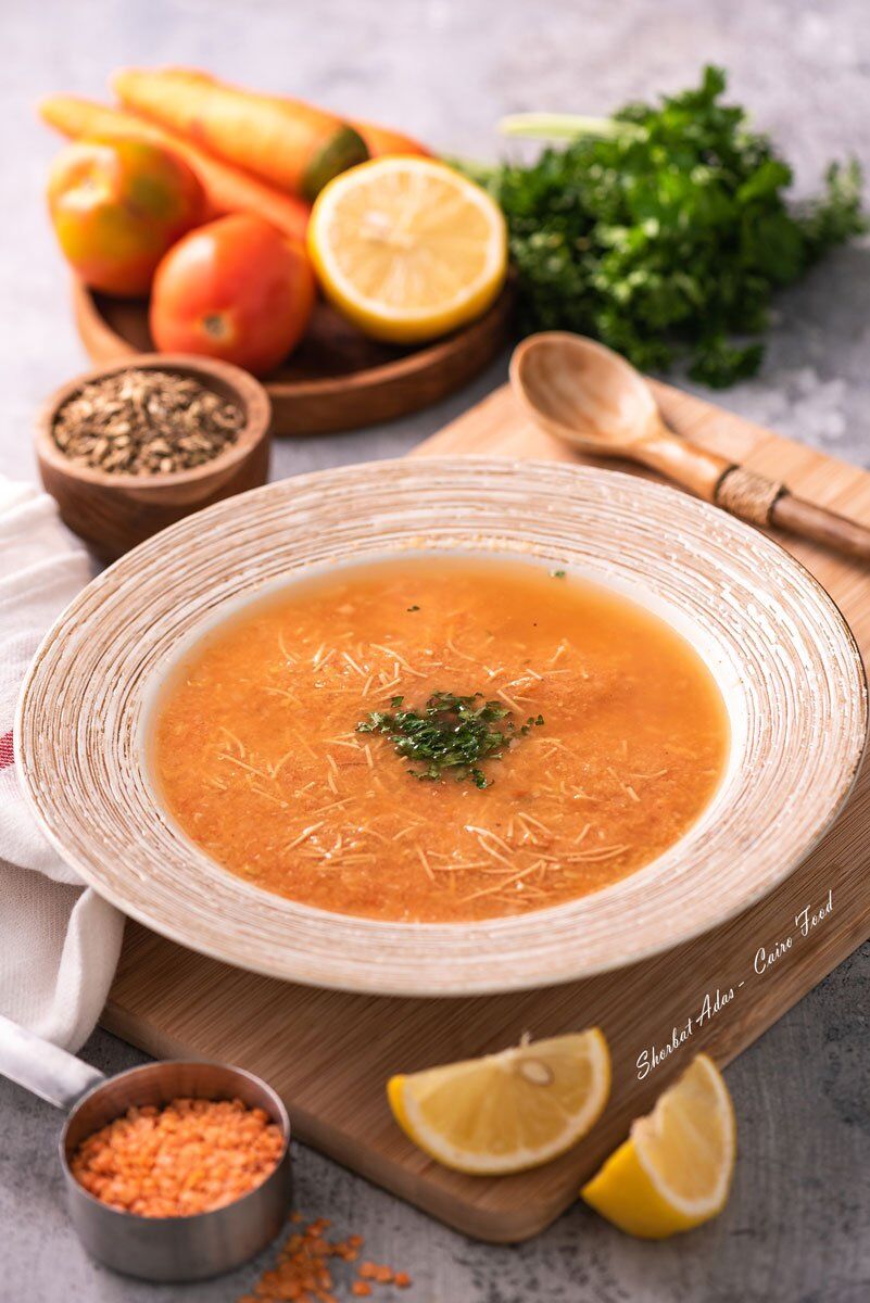 Jual Lentil Soup atau Shorbat Adas Cairo Food
